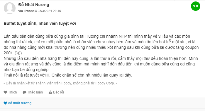 review hutong nguyen tri phuong