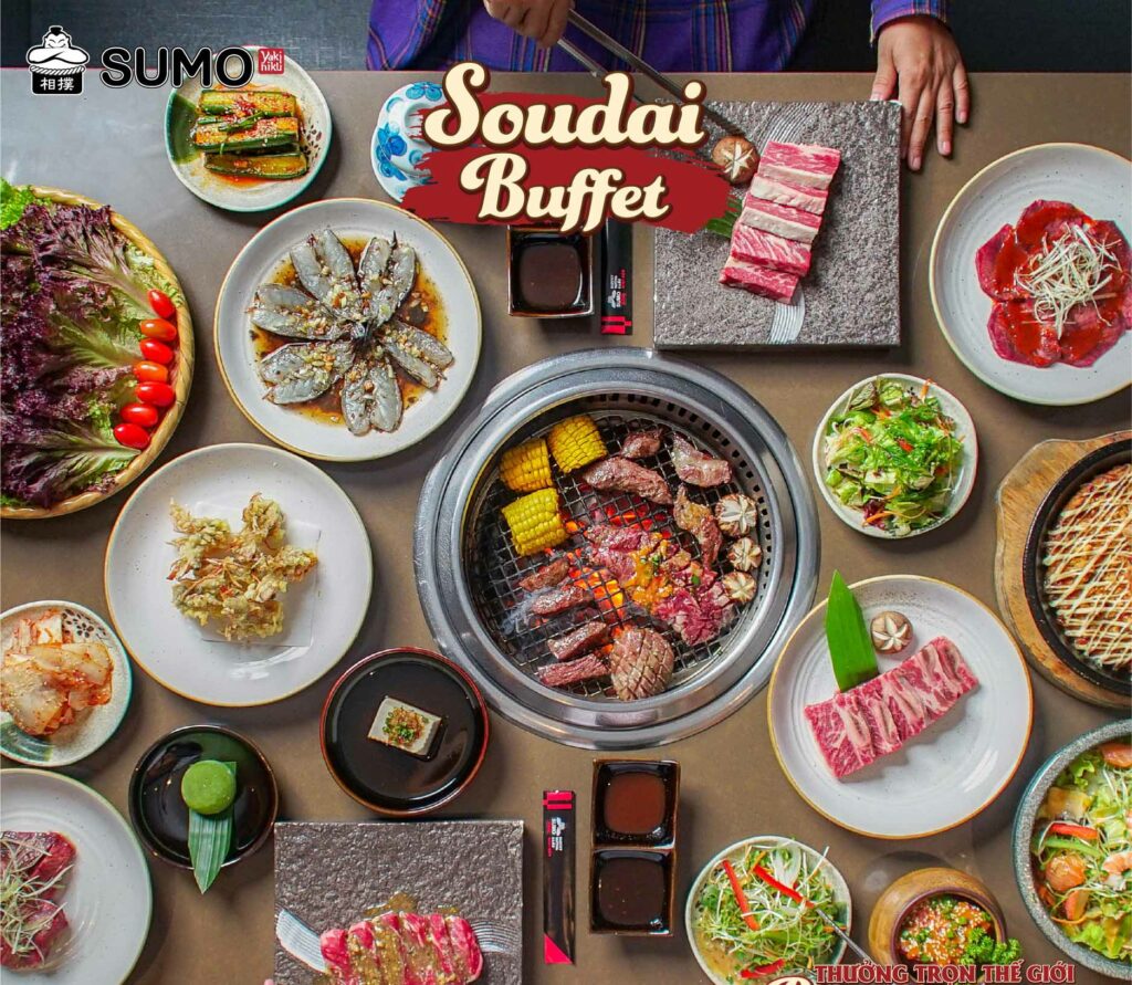 Thực đơn Sumo BBQ Buffet Saudai