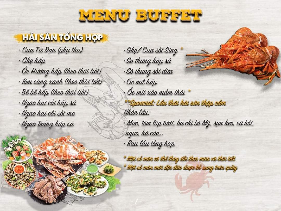 bay seafood buffet menu hai san lau