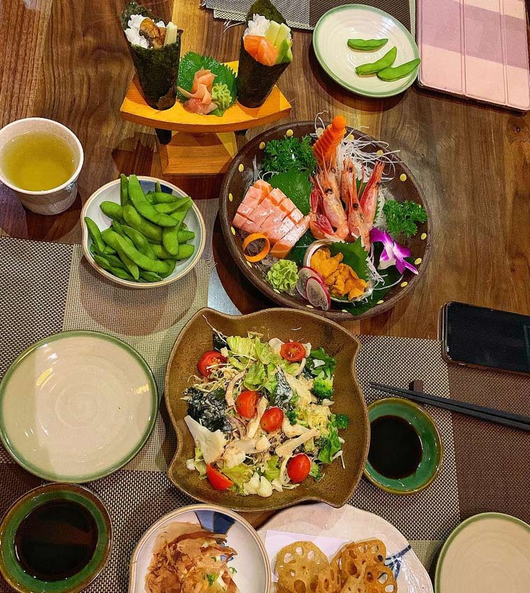 Buffet Sushi Ha Noi Tamaya