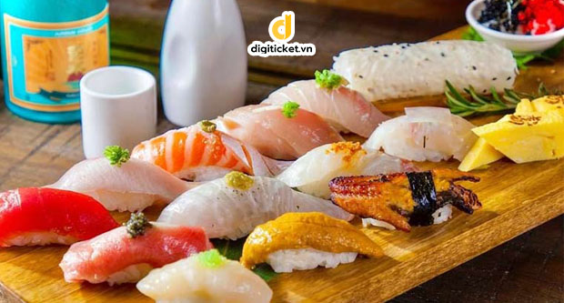 TOP 9 quán buffet sushi Hà Nội chuẩn vị Nhật Bản - Digiticket