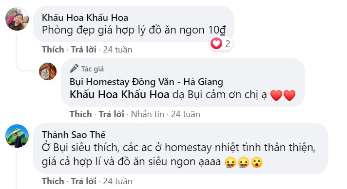 Review Bụi Homestay Đồng Văn