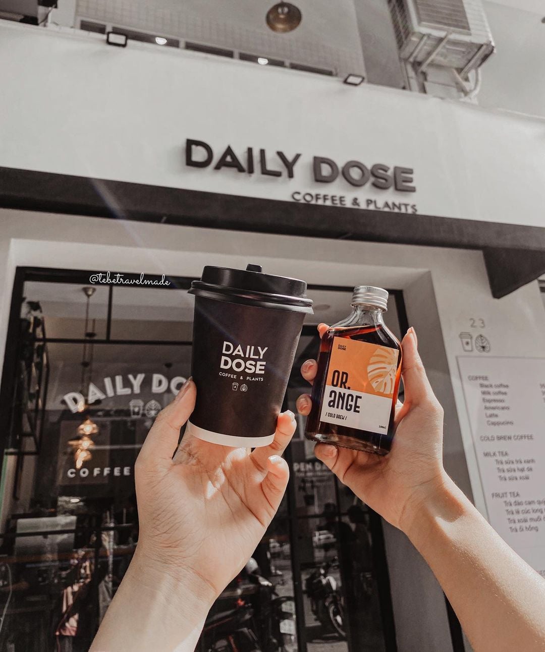 daily dose - coffee & plants