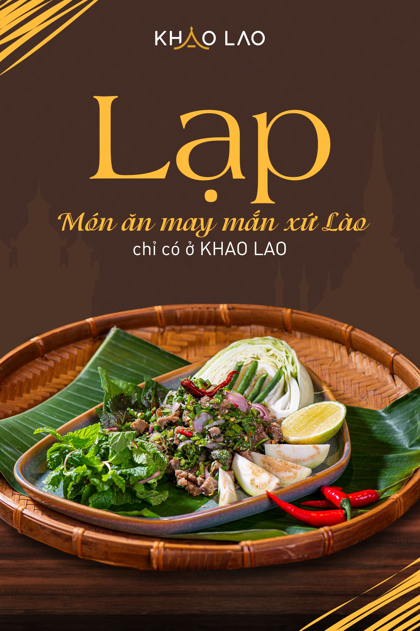 menu khao lao landmark 81