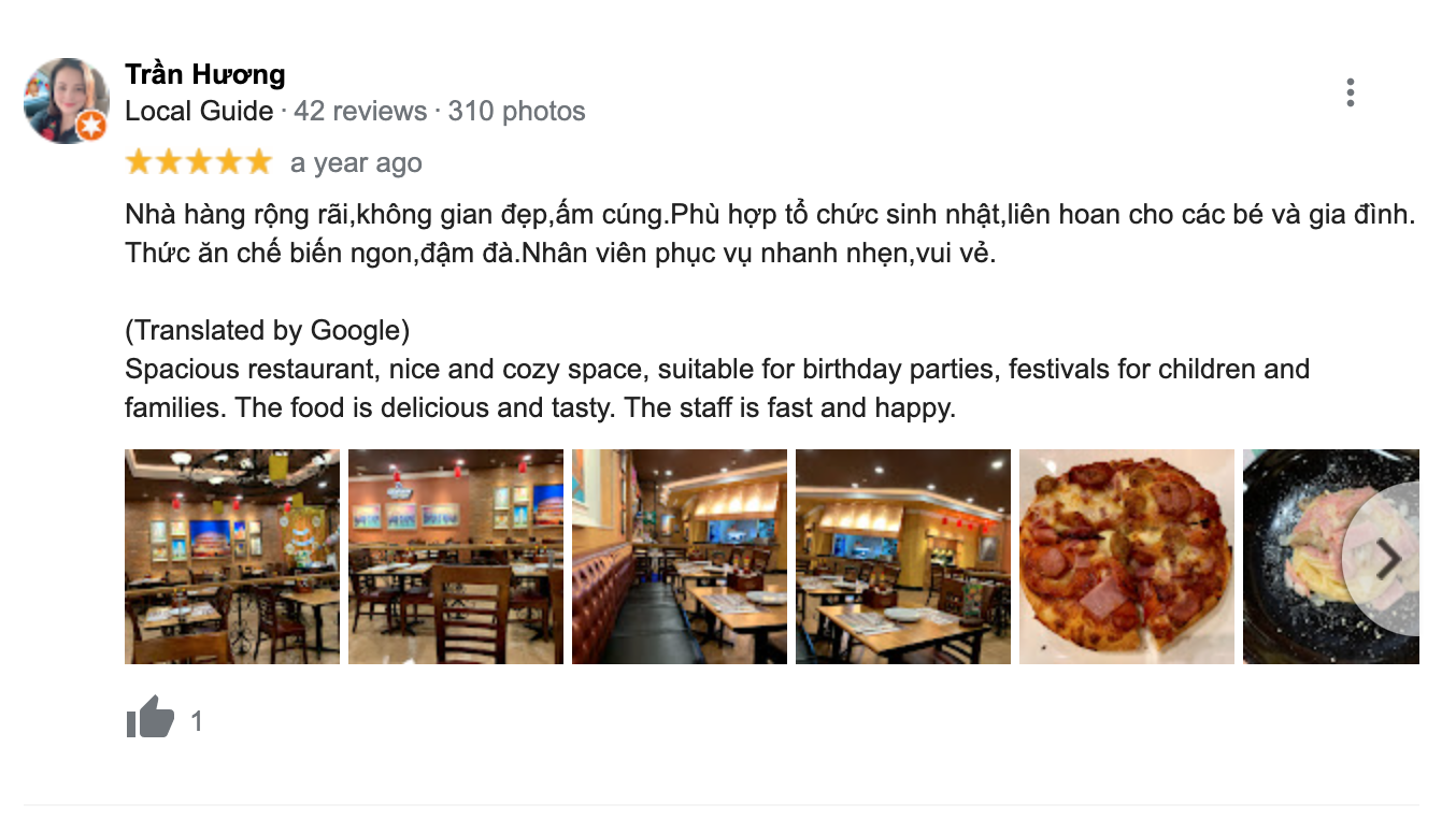 pizza company nguyen son review