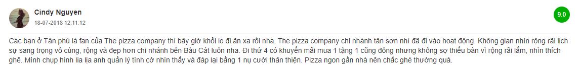 pizza company tan son nhi review 