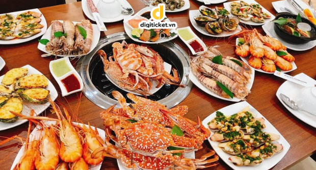 Nhà hàng buffet hải sản ở Hà Đông có món ăn đa dạng không?
