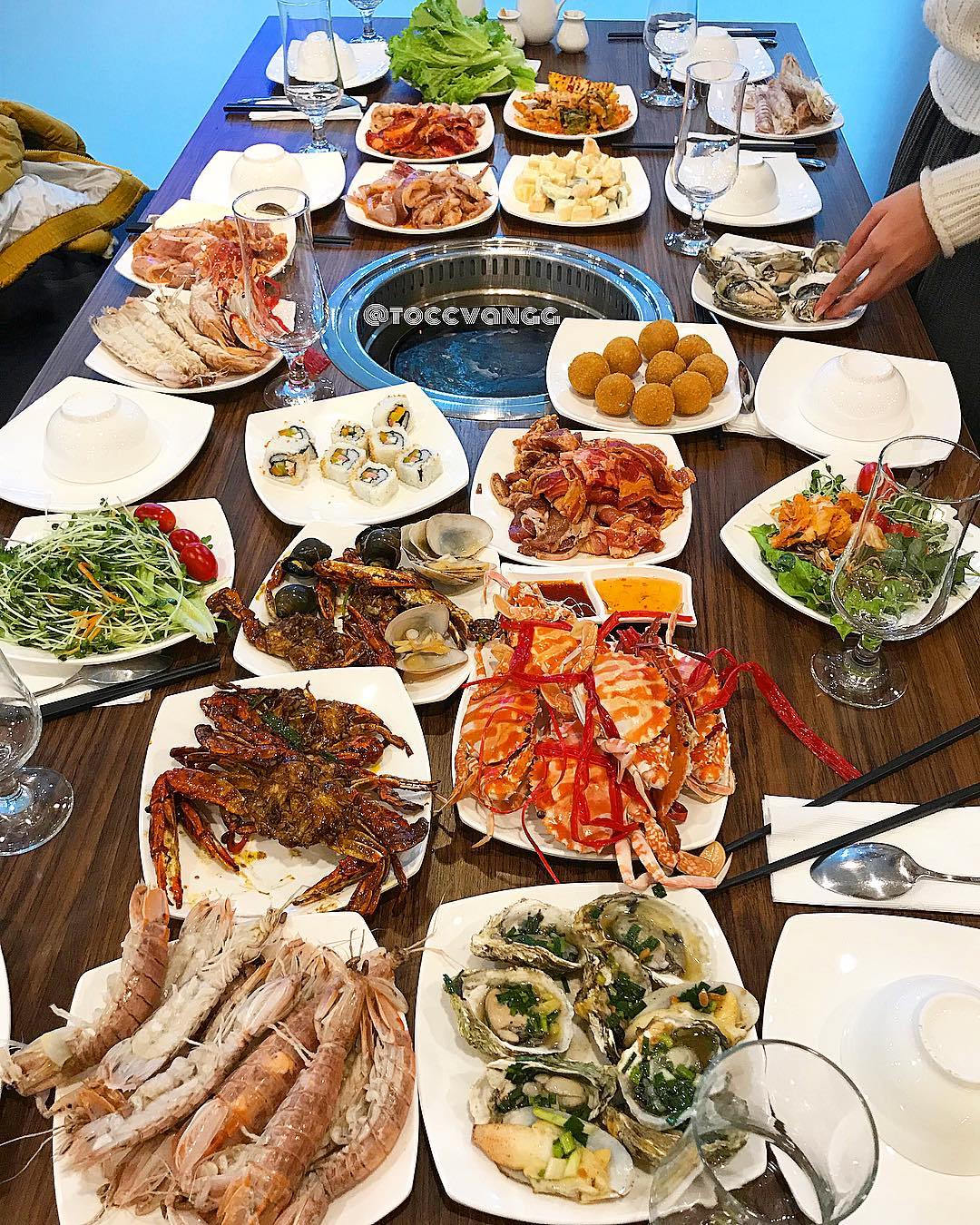 buffet hai san ha dong dragon sea