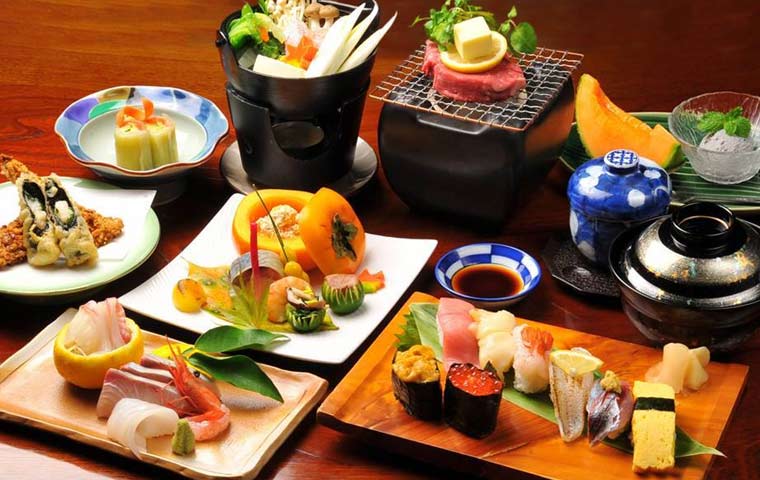 Buffet Sashimi - Nha hang Asahi Sushi