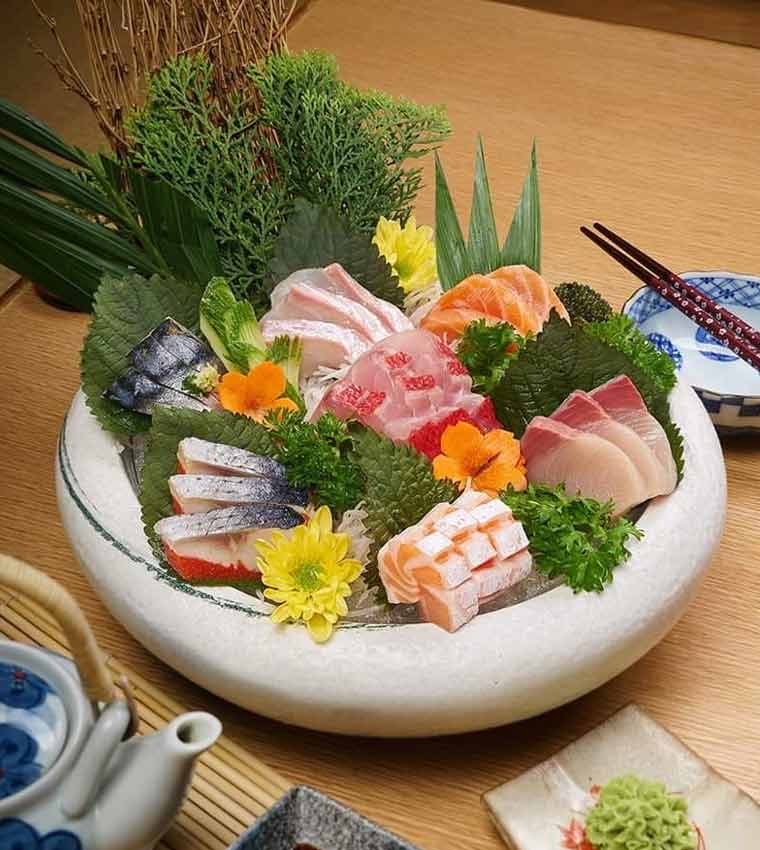 buffet sashimi isushi