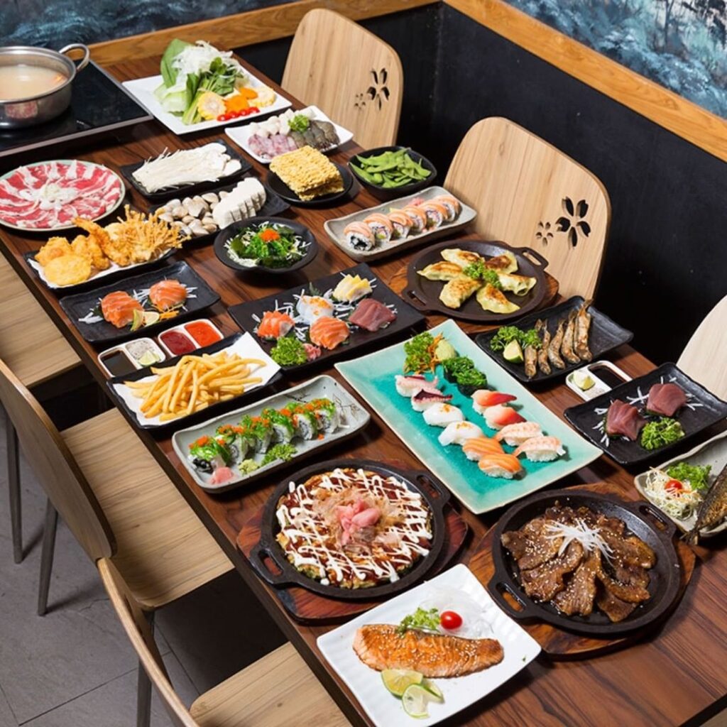 buffet sashimi
