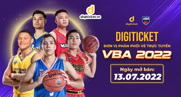 Mua vé VBA 2022 ở đâu? Cách mua vé giải bóng rổ VBA 2022 - digiticket.vn
